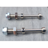 5mm Wheel shaft / stub axle 5 x 50 x m8 Heavy Duty!