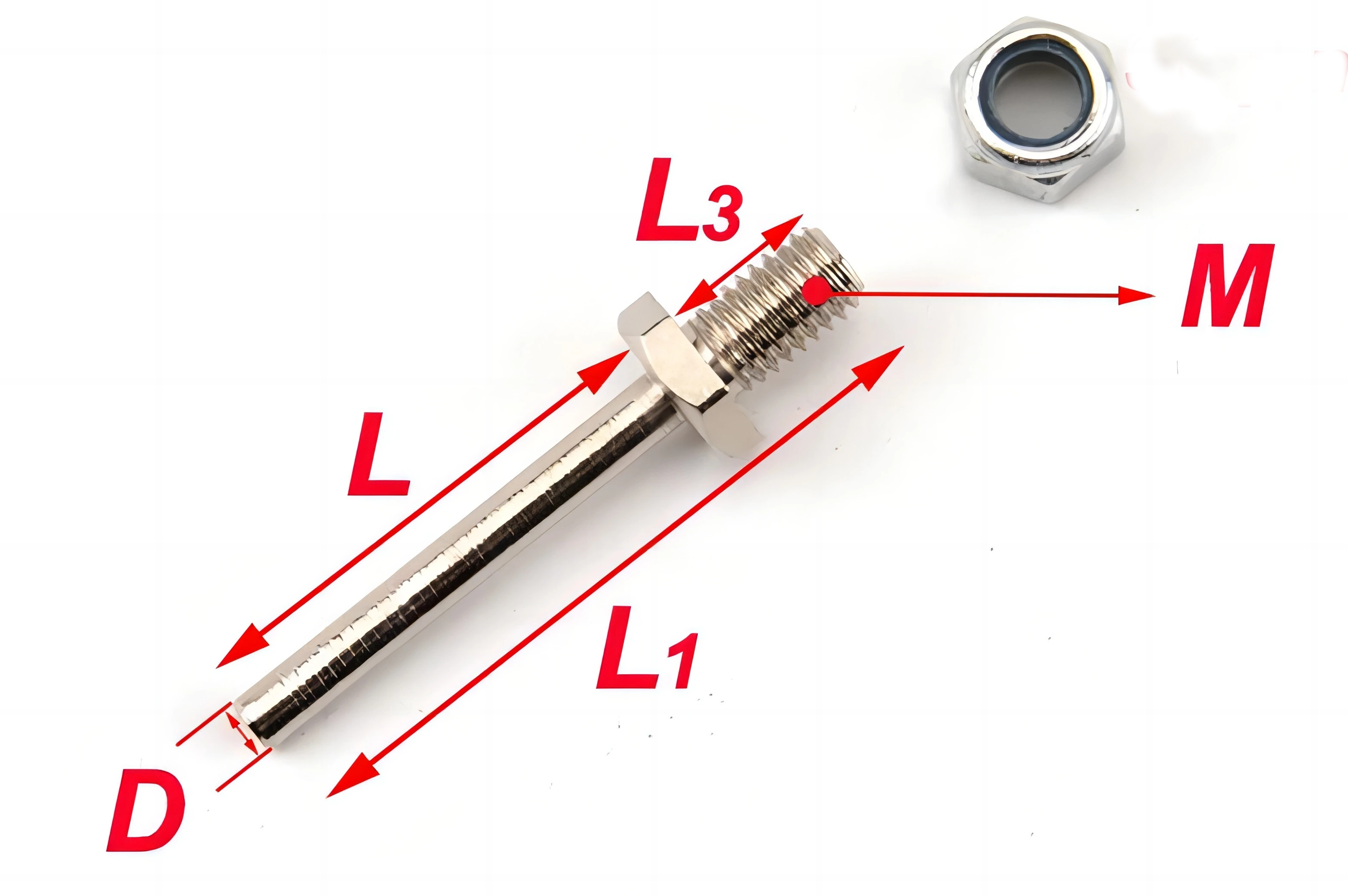 5mm Wheel shaft / stub axle 5 x 50 x m8 Heavy Duty! 3 S36ff6f871f6847a5befb533d0a522cafU-CarbonRCParts