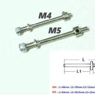 Stub axle accessory for Carbon Fibre undercarriage