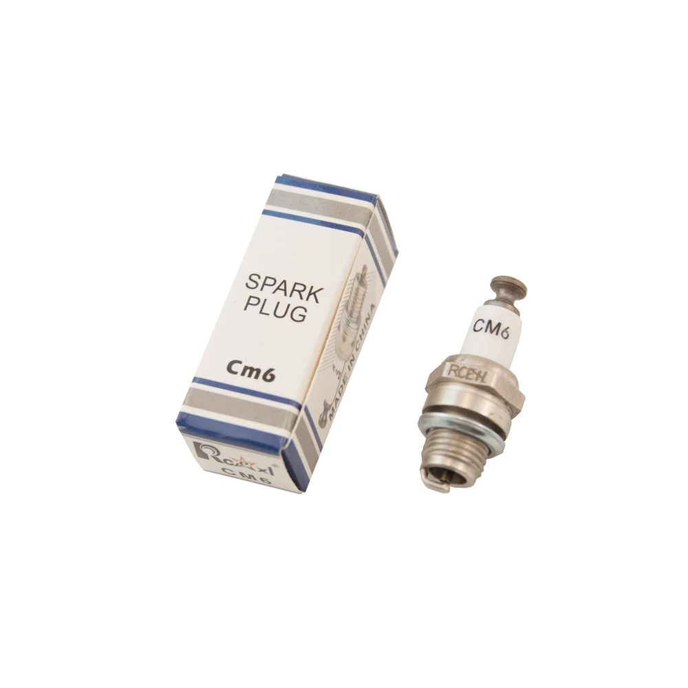 1PC Rcexl ICM6 CM6-10MM Spark Plug Iridium Power for Gasoline RC Airplane Model Engine DLE20/20RA/30/RA/40/55/55RA/60 4 1PC Rcexl ICM6 CM6-10MM Spark Plug Iridium Power for Gasoline RC Airplane Model Engine DLE20/20RA/30/RA/40/55/55RA/60