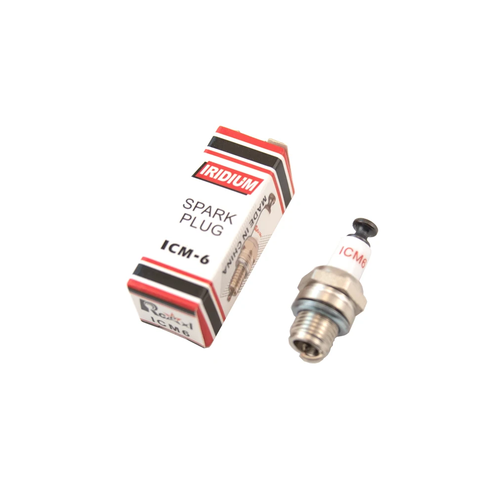 1PC Rcexl ICM6 CM6-10MM Spark Plug Iridium Power for Gasoline RC Airplane Model Engine DLE20/20RA/30/RA/40/55/55RA/60 5 1PC Rcexl ICM6 CM6-10MM Spark Plug Iridium Power for Gasoline RC Airplane Model Engine DLE20/20RA/30/RA/40/55/55RA/60